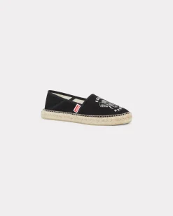 Sale Alpargatas de lona bordadas Mujer Ver Todo|Mules Y Espadrilles
