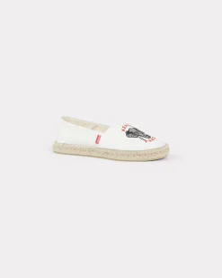 Flash Sale Alpargatas de lona bordadas Mujer Ver Todo|Mules Y Espadrilles