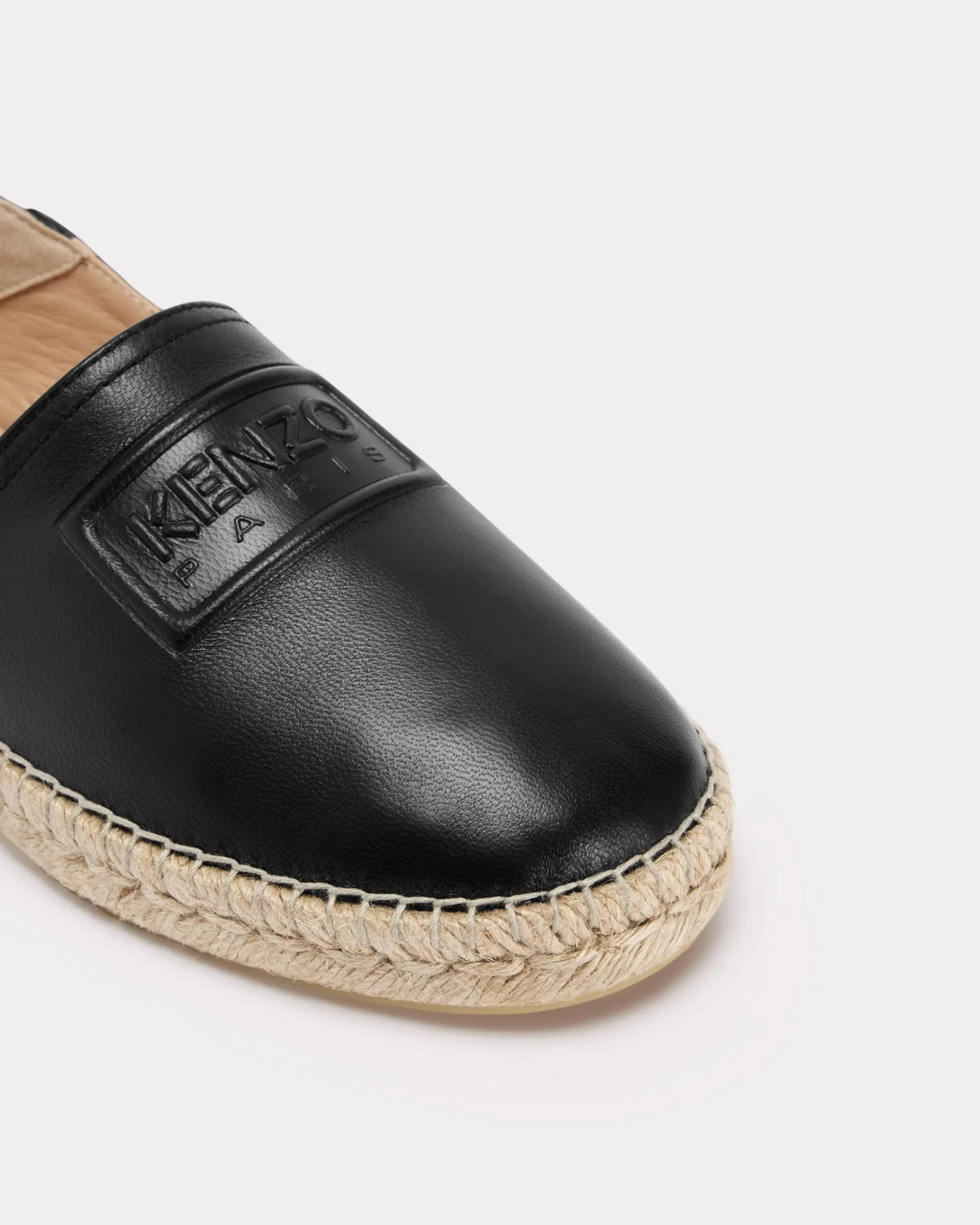 Online Alpargatas de piel ' Paris' Hombre Mules Y Espadrilles