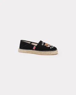 Hot Alpargatas ' Lucky Tiger' de lona bordadas Mujer/Hombre Mules Y Espadrilles|Lucky Tiger
