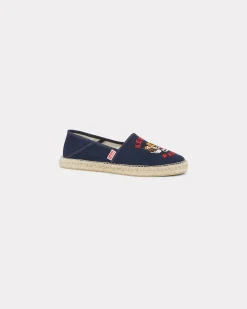 Best Alpargatas ' Lucky Tiger' de lona bordadas Mujer/Hombre Mules Y Espadrilles|Lucky Tiger