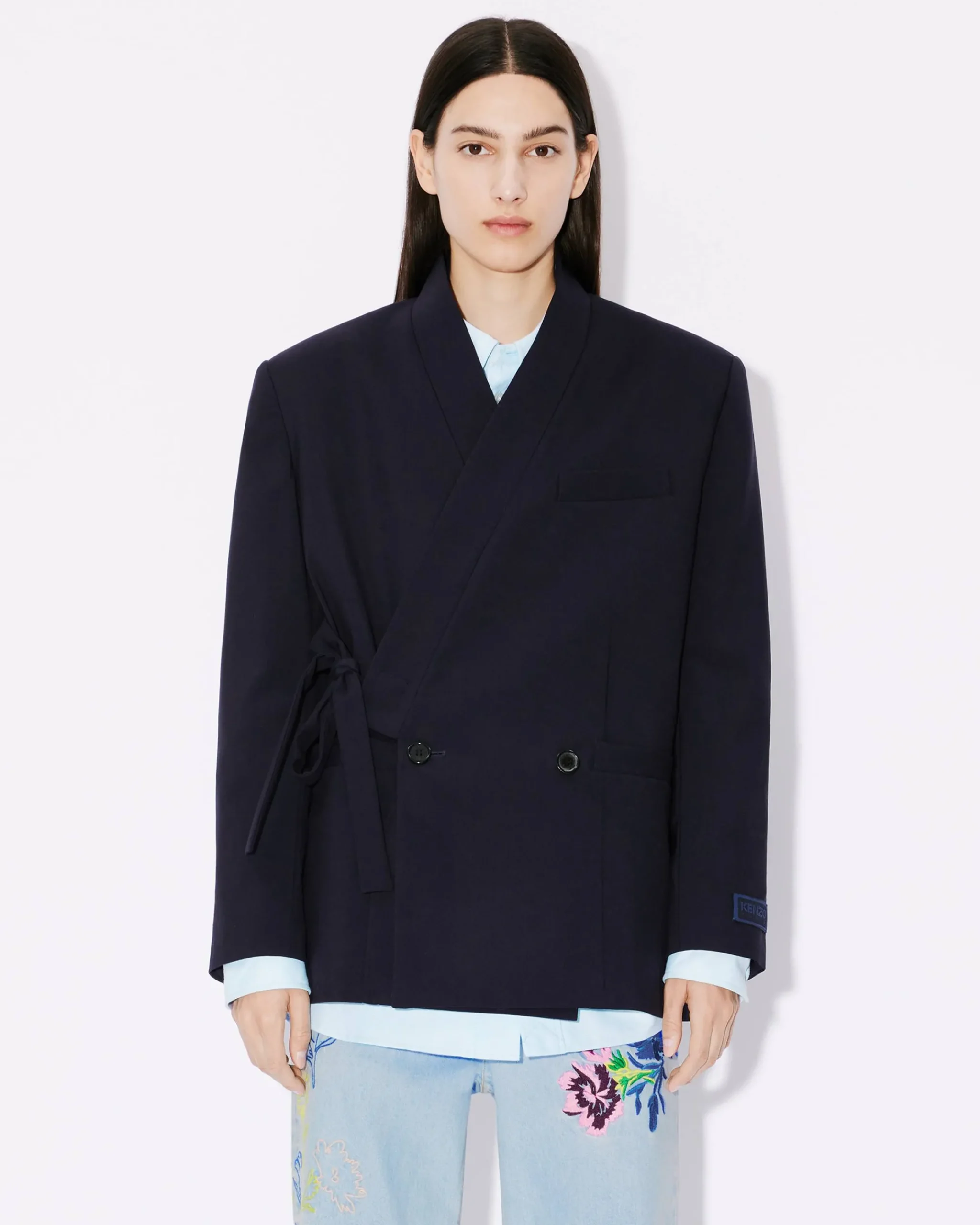 Cheap Americana de estilo kimono Mujer Tailoring|Chaquetas y Abrigos