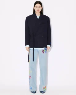 Cheap Americana de estilo kimono Mujer Tailoring|Chaquetas y Abrigos