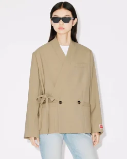 Online Blazer tipo kimono Mujer Tailoring|Chaquetas y Abrigos