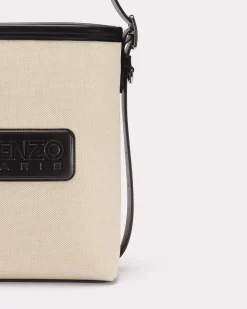 Best Bolso bombonera ' 18' de lona y piel Mujer Tailoring|Novedades