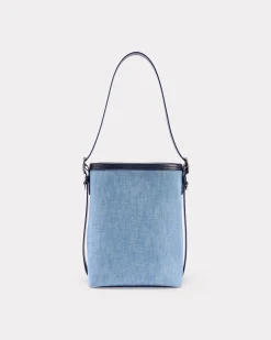 Best Bolso bombonera ' 18' en tejido denim y piel Mujer Bolsos Mujer|Campaign Looks