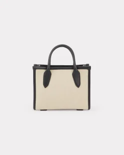 Discount Bolso tote peque&ntilde;o ' 18' de lona y piel Mujer Bolsos Mujer|Novedades