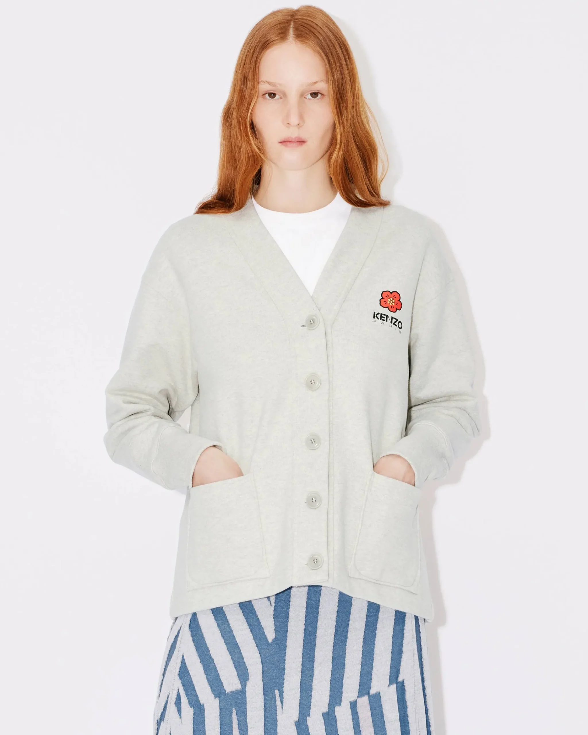Clearance Cárdigan 'Boke Flower Placed' Mujer Sudaderas y Hoodies