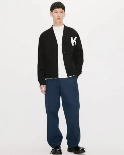 Best C&aacute;rdigan bordado &Eacute;l&eacute;phant 'Varsity Jungle' Hombre Sudaderas y Hoodies