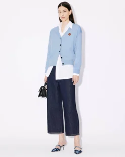 Clearance C&aacute;rdigan con parche 'Boke Flower' bordado Mujer Jerséis|Boke Flower