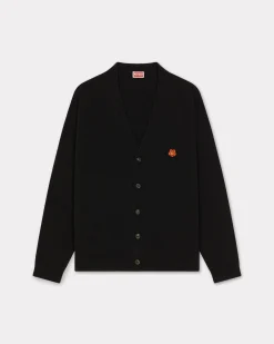 New Cárdigan de lana logo 'Boke Flower' bordado Hombre Jerseis