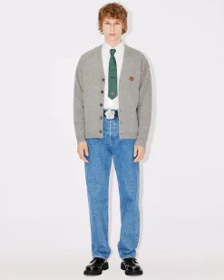 Cheap Cárdigan de lana logo 'Boke Flower' bordado Hombre Jerseis