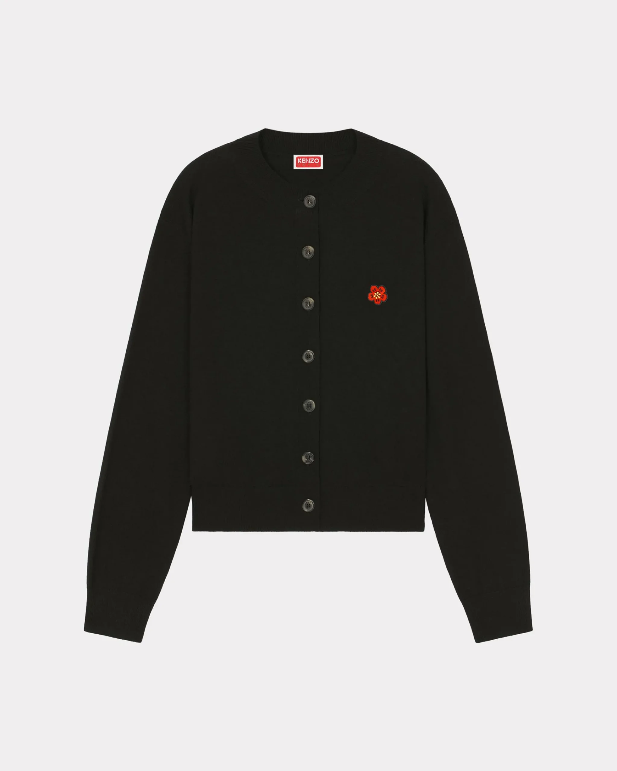 New Cárdigan de lana RWS con bordado 'Boke Crest Crew' Mujer Jerséis|Boke Flower