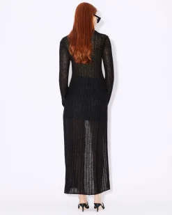 Cheap C&aacute;rdigan largo con efecto transparente Mujer Jerséis|Novedades
