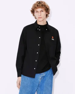 Flash Sale Camisa casual bordada 'Boke Flower' Hombre Boke Flower