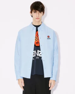 Outlet Camisa casual logo 'Boke Flower Crest' Hombre Camisas|Boke Flower