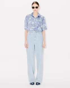 Discount Camisa hawaiana ' Flower Camo' Mujer Camisas y Tops|Novedades