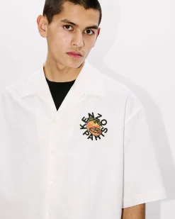 Online Camisa hawaiana ' Orange' Hombre Camisas|Novedades