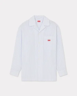Store Camisa hawaiana oversize manga larga de rayas Hombre Camisas|Novedades