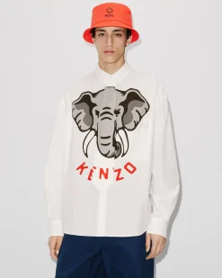 Clearance Camisa informal ' Éléphant' Hombre Camisas