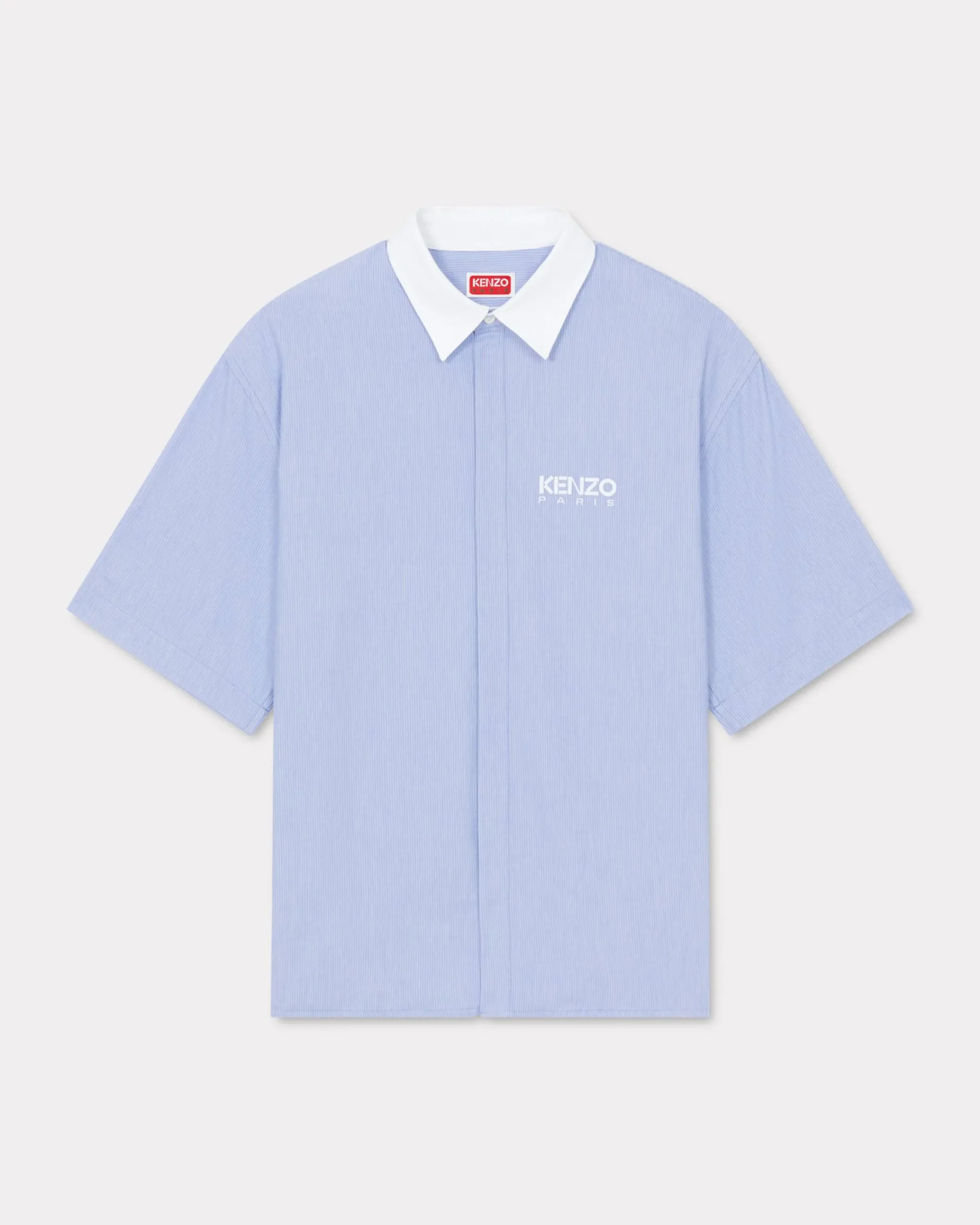 Outlet Camisa manga corta de rayas Hombre Tailoring|Camisas