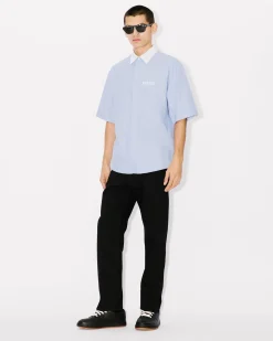 Outlet Camisa manga corta de rayas Hombre Tailoring|Camisas