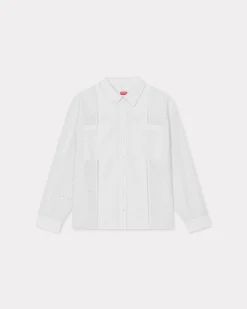 Clearance Camisa oversize ' Boke Flower Broderie Anglaise' Mujer Camisas y Tops|Novedades