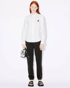 Online Camisa slim logo 'Boke Flower Crest' Mujer Tailoring|Camisas y Tops