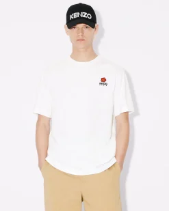 Online Camiseta cl&aacute;sica con escudo 'Boke Flower' bordado Hombre Camisetas y Polos|Boke Flower