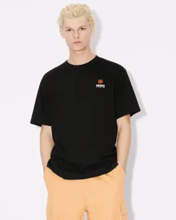 Shop Camiseta cl&aacute;sica con escudo 'Boke Flower' bordado Mujer/Hombre Camisetas y Polos|Regalos