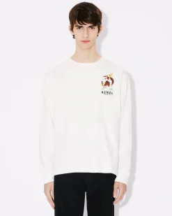 Store Camiseta cl&aacute;sica de manga larga 'Year of the Dragon' Hombre Camisetas y Polos
