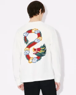 Store Camiseta cl&aacute;sica de manga larga 'Year of the Dragon' Hombre Camisetas y Polos