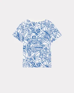 Cheap Camiseta de algod&oacute;n estampada 'Flower' Niños Niños (3-12 años)