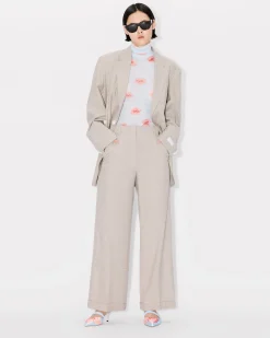 Cheap Camiseta de cuello alto ' Rose' Mujer Tailoring|Camisas y Tops