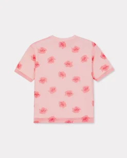 Discount Camiseta de doble capa ' Rose' Mujer Camisas y Tops|Novedades