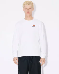 Discount Camiseta de manga larga con escudo 'Boke Flower' bordado Hombre Camisetas y Polos|Boke Flower