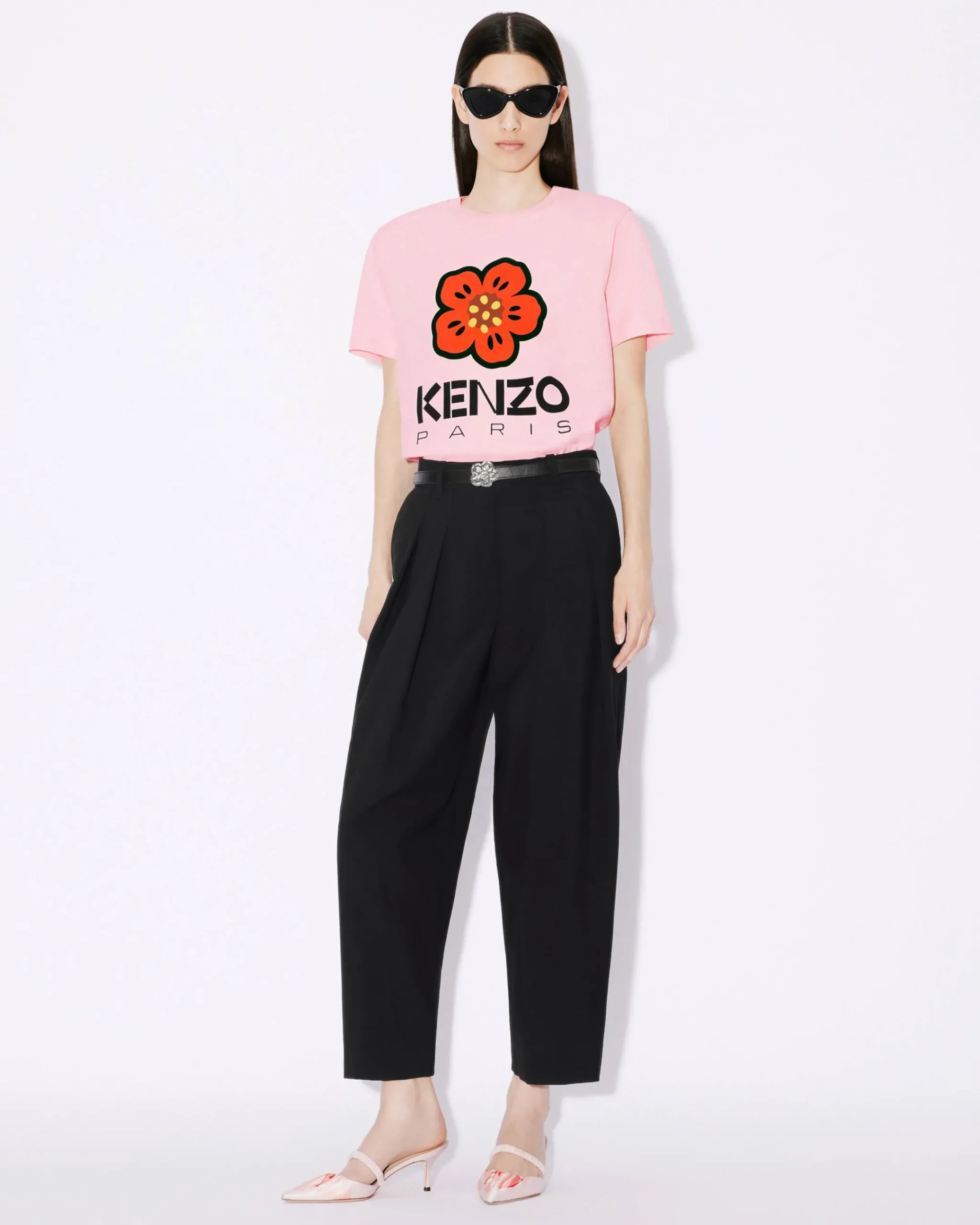 Fashion Camiseta holgada 'Boke Flower Placed' Mujer Camisetas y Polos|Boke Flower