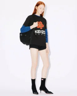 Cheap Camiseta holgada 'Boke Flower Placed' Mujer Camisetas y Polos|Boke Flower