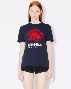 Outlet Camiseta holgada con bordado ' Drawn Varsity' Mujer Camisetas y Polos