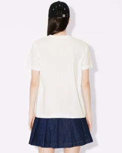 Best Camiseta holgada con bordado ' Drawn Varsity' Mujer Camisetas y Polos