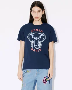 Outlet Camiseta holgada ' Elephant' Mujer Camisetas y Polos