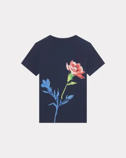 Flash Sale Camiseta ' Drawn Flowers' Mujer Camisetas y Polos|Novedades