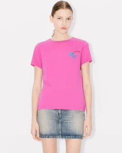 Outlet Camiseta ' Drawn Flowers' Mujer Camisetas y Polos|Novedades