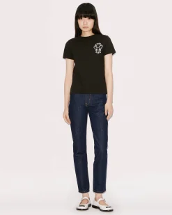 Discount Camiseta Éléphant 'Varsity Jungle' Mujer Camisetas y Polos