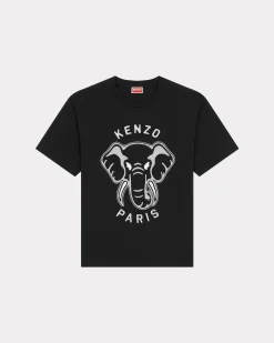 Best Sale Camiseta oversize ' &Eacute;l&eacute;phant' Hombre Camisetas y Polos