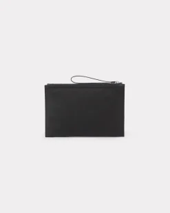 Outlet Cartera de mano grande ' Varsity' bordada de nailon Mujer/Hombre Carteras y Marroquinería|Lucky Tiger