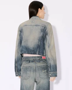 Sale Cazadora Trucker de tejido denim japon&eacute;s Mujer Denim|Chaquetas y Abrigos