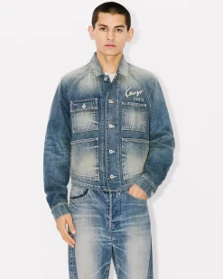 Clearance Cazadora trucker ' Creations' Hombre Denim|Chaquetas y Abrigos