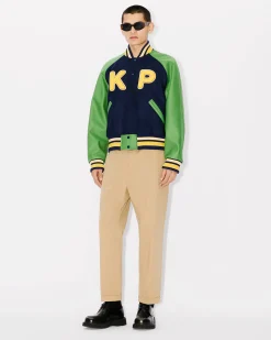 Sale Chaqueta de lana unisex 'Varsity' Hombre Chaquetas y Abrigos|Novedades
