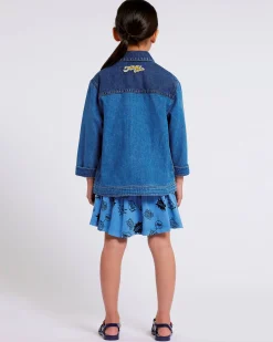 Clearance Chaqueta vaquera bordada 'Campus' Niños Niños (3-12 años)|Niñas (3-12 años)
